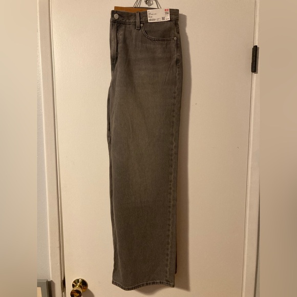 Uniqlo Denim - Uniqlo Women's Gray Flare Jeans